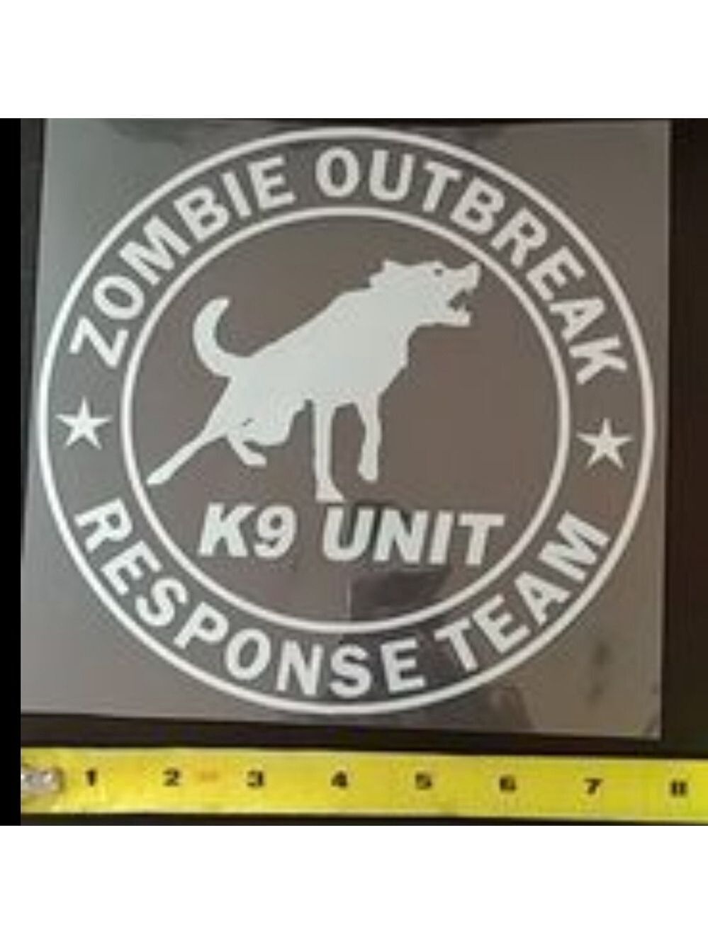 *4 for $25* Zombie K9 Response Team Decal